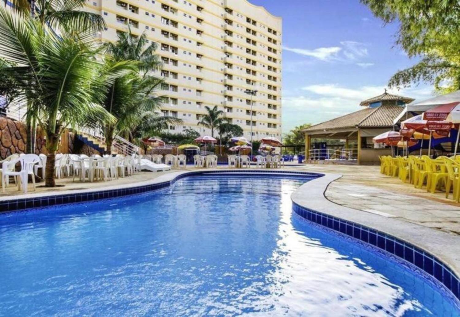 Caldas Novas, Golden Dolphin Grand Hotel, Quarto Sala Cozinha Aconchegante, Ap 361 מראה חיצוני תמונה