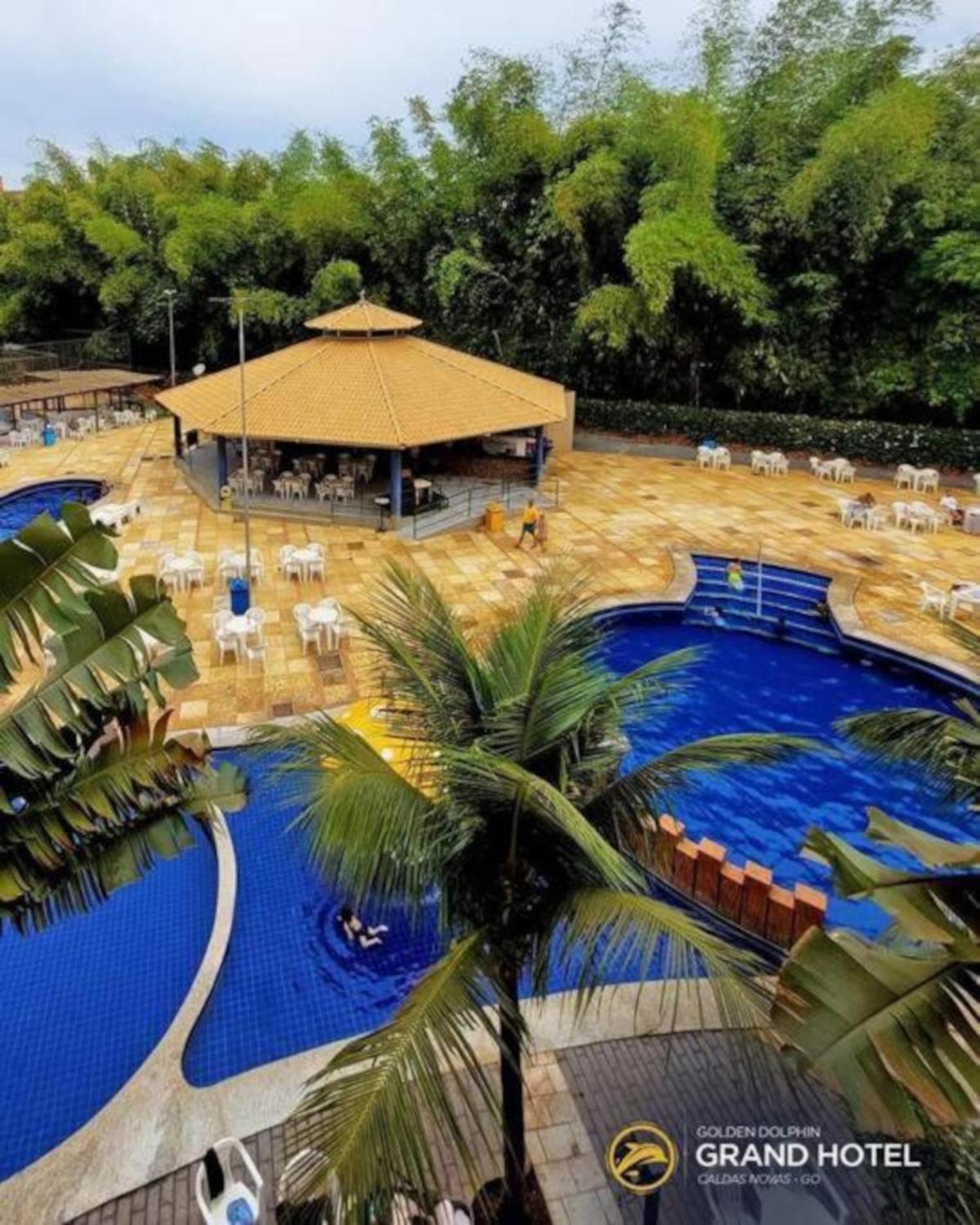 Caldas Novas, Golden Dolphin Grand Hotel, Quarto Sala Cozinha Aconchegante, Ap 361 מראה חיצוני תמונה