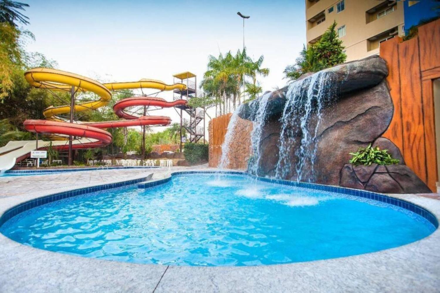 Caldas Novas, Golden Dolphin Grand Hotel, Quarto Sala Cozinha Aconchegante, Ap 361 מראה חיצוני תמונה