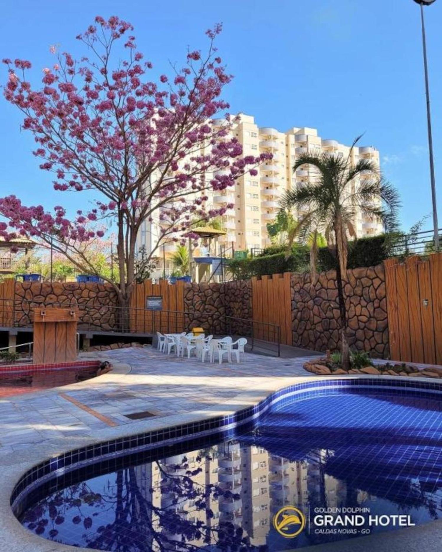 Caldas Novas, Golden Dolphin Grand Hotel, Quarto Sala Cozinha Aconchegante, Ap 361 מראה חיצוני תמונה