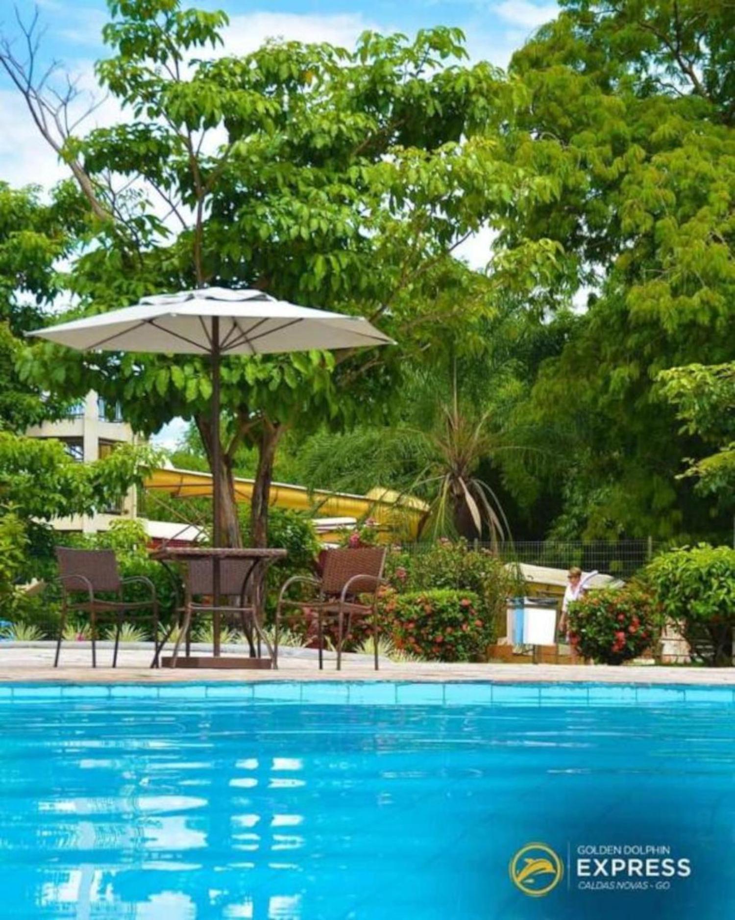 Caldas Novas, Golden Dolphin Grand Hotel, Quarto Sala Cozinha Aconchegante, Ap 361 מראה חיצוני תמונה